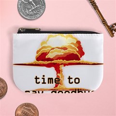 Nuclear Explosion Mini Coin Purses by Valentinaart