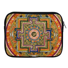 Asian Art Mandala Colorful Tibet Pattern Apple Ipad 2/3/4 Zipper Cases by paulaoliveiradesign