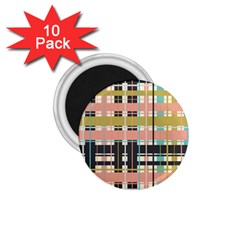 Plaid Pattern 1 75  Magnets (10 Pack)  by linceazul