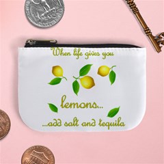 When Life Gives You Lemons Mini Coin Purses by Valentinaart