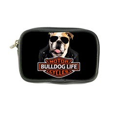 Bulldog Biker Coin Purse by Valentinaart