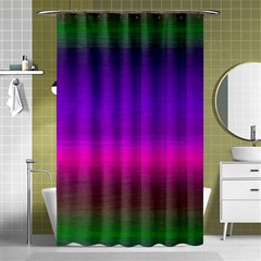 Ombre Shower Curtain 48  X 72  (small)  by ValentinaDesign