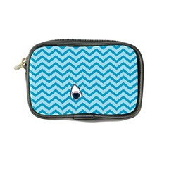 Chevron Shark Pattern Coin Purse by emilyzragz