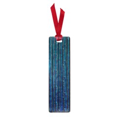 Stylish Abstract Blue Strips Small Book Marks by gatterwe