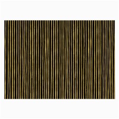 Stylish Golden Strips Large Glasses Cloth by gatterwe