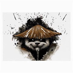 Warrior Panda T Shirt Large Glasses Cloth by AmeeaDesign