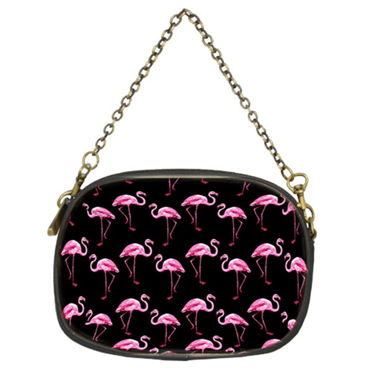 Flamingo pattern Chain Purses (Two Sides) 