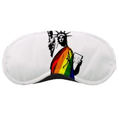 Pride Statue Of Liberty  Sleeping Masks by Valentinaart