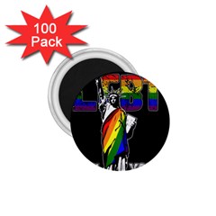 Lgbt New York 1 75  Magnets (100 Pack)  by Valentinaart