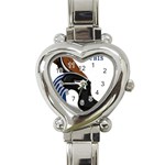 Anubis Sf App Heart Italian Charm Watch Front