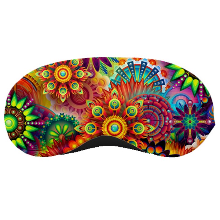 Colorful Abstract Pattern kaleidoscope Sleeping Masks