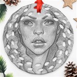 Dreaded Princess  Ornament (Round Filigree) Front