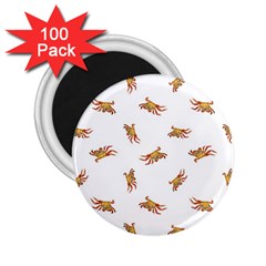 Crabs Photo Collage Pattern Design 2 25  Magnets (100 Pack)  by dflcprints