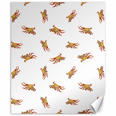 Crabs Photo Collage Pattern Design Canvas 8  X 10  by dflcprints