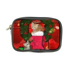 Christmas, Funny Kitten With Gifts Coin Purse Front