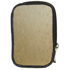 Gold Floral Royal Pattern  Compact Camera Cases by paulaoliveiradesign