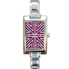 Alternatively Mega British America Rectangle Italian Charm Watch by Mariart