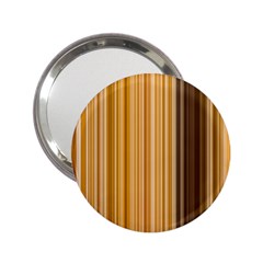 Brown Verticals Lines Stripes Colorful 2 25  Handbag Mirrors by Mariart