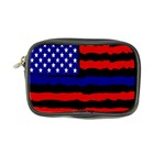 Flag American Line Star Red Blue White Black Beauty Coin Purse Front