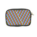 Lines Chevron Yellow Pink Blue Black White Cute Coin Purse Back