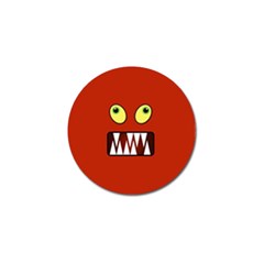 Funny Monster Face Golf Ball Marker (10 Pack) by linceazul