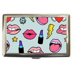 Lipstick Lips Heart Valentine Star Lightning Beauty Sexy Cigarette Money Cases by Mariart