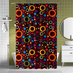 70s Pattern Shower Curtain 48  X 72  (small)  by ValentinaDesign