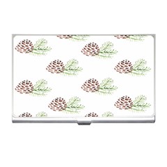 Pinecone Pattern Business Card Holders by Mariart