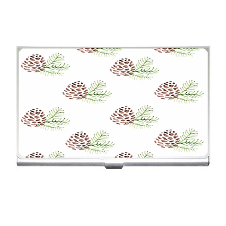 Pinecone Pattern Business Card Holders