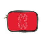 Cycles Bike White Red Sport Coin Purse Front