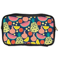 Fruit Pineapple Watermelon Orange Tomato Fruits Toiletries Bags 2-side by Mariart