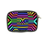 Optical Illusion Line Wave Chevron Rainbow Colorfull Coin Purse Back