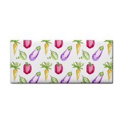 Vegetable Pattern Carrot Cosmetic Storage Cases by Mariart