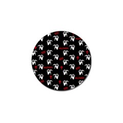 Death Pattern - Halloween Golf Ball Marker (10 Pack) by Valentinaart