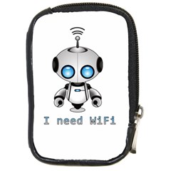 Cute Robot Compact Camera Cases by Valentinaart