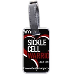 Warrior  Luggage Tags (one Side)  by shawnstestimony