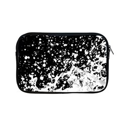 Black And White Splash Texture Apple Macbook Pro 13  Zipper Case by dflcprints