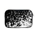 Black And White Splash Texture Apple MacBook Pro 13  Zipper Case Front