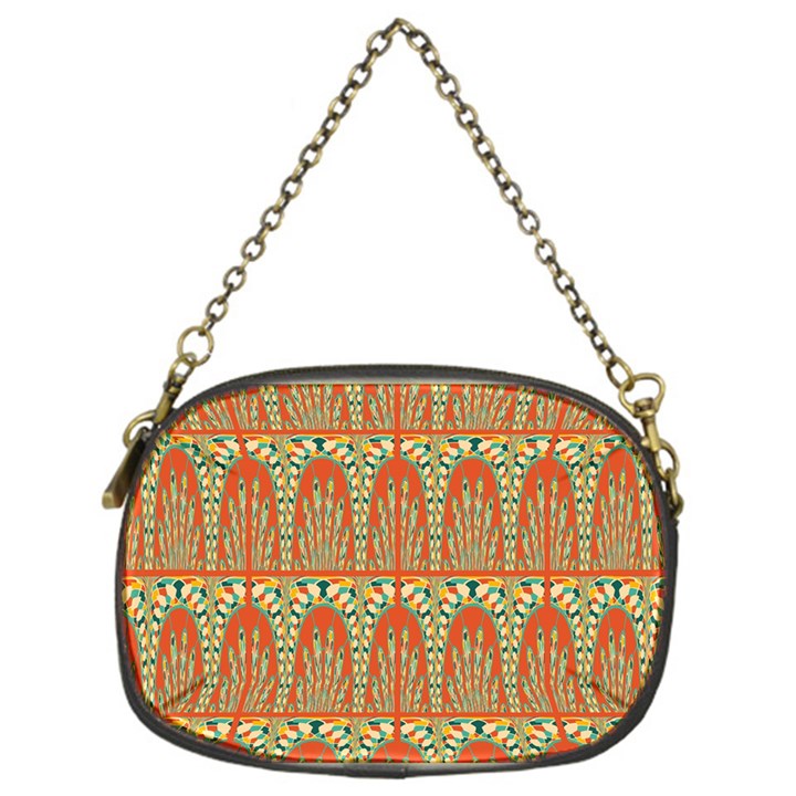 Arcs Pattern Chain Purses (One Side) 