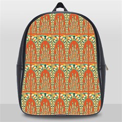 Arcs Pattern School Bag (xl) by linceazul