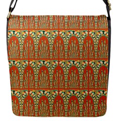 Arcs Pattern Flap Messenger Bag (s) by linceazul