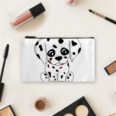 Cute Dalmatian Puppy  Cosmetic Bag (small)  by Valentinaart