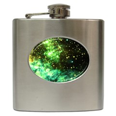 Space Colors Hip Flask (6 Oz) by ValentinaDesign