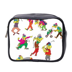 Golfers Athletes Mini Toiletries Bag 2-side by Nexatart