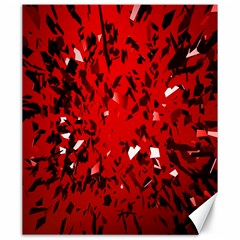  U Broke My Heart Canvas 20  X 24   by norastpatrick