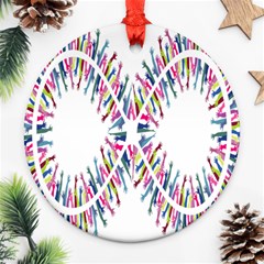 Free Symbol Hands Ornament (round) by Mariart