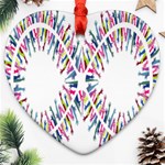 Free Symbol Hands Ornament (Heart) Front