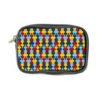 Fuzzle Red Blue Yellow Colorful Coin Purse Front