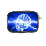 Lightning Brain Blue Coin Purse Back