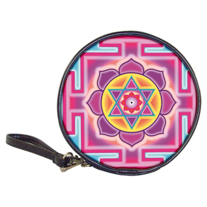 Kali Yantra Inverted Rainbow Classic 20-CD Wallets